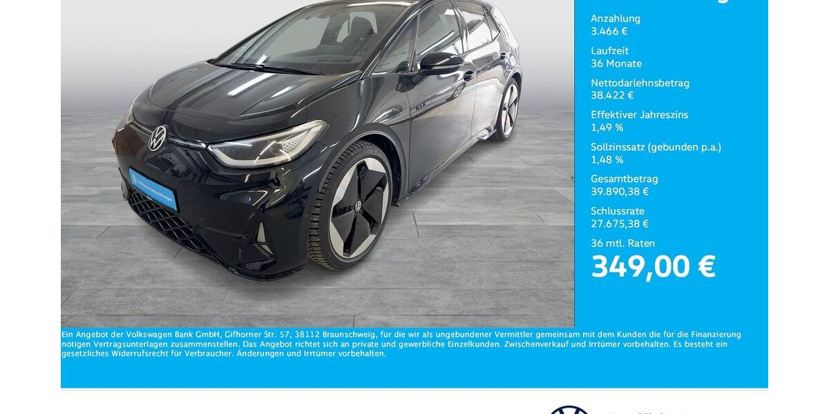 VW ID.3 5.418 km 41.833 &euro; Dortmund 44141