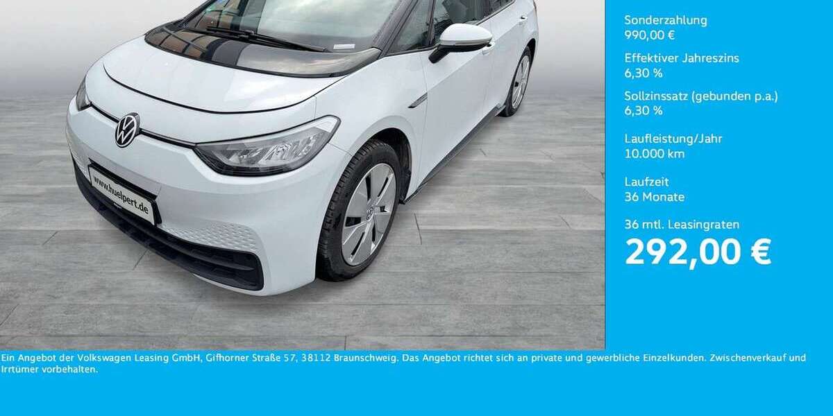 VW ID.3 26.621 km 19.540 &euro; Bergkamen 59192